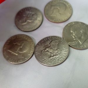 US Dollar Coin SET OF 5